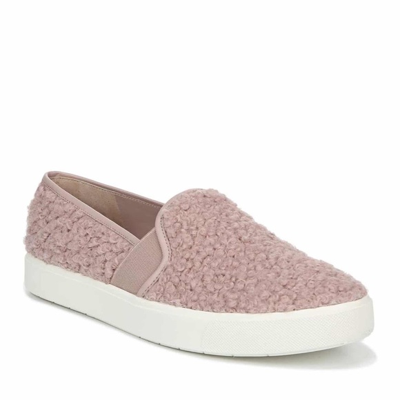 Vince Shoes - NIB Vince Blair Shearling Suede Slip on Sneakers